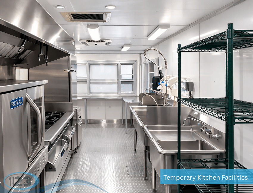 Detroit Mobile Kitchen Trailer Rental: Temporary123 equipment reference