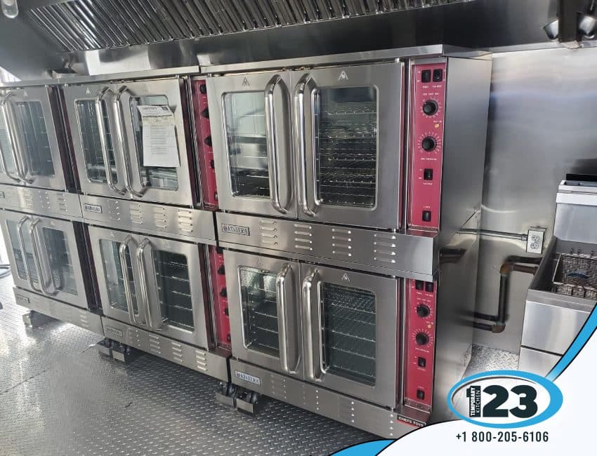 Detroit 26ft Military Bulk Kitchen: Temporary123 equipment reference