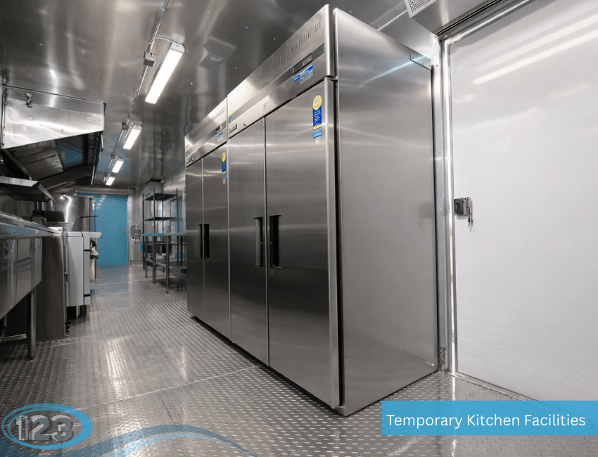 Detroit Mobile Kitchen Trailer Rental: Temporary123 equipment reference