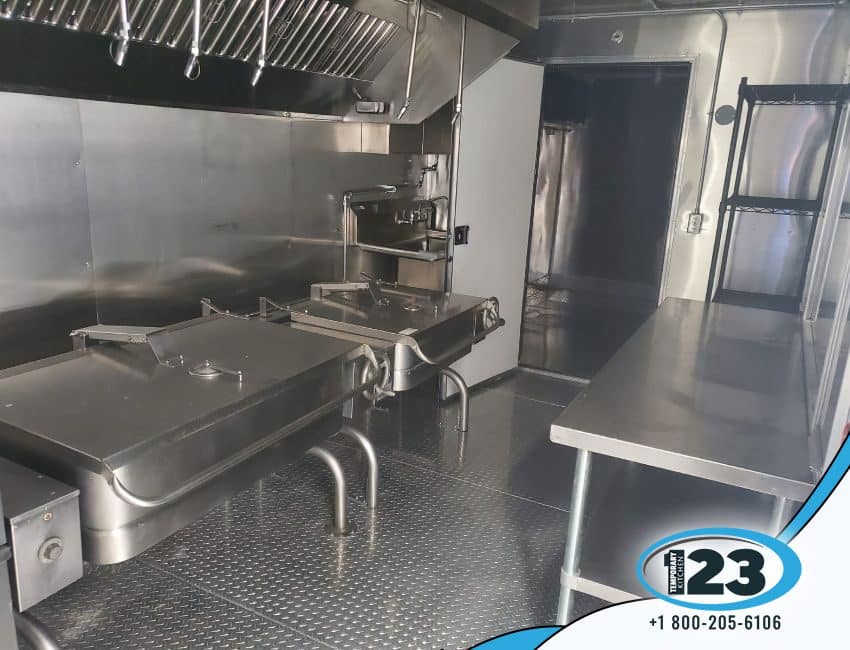 Detroit 26ft Military Bulk Kitchen: Temporary123 equipment reference