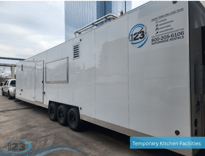 Detroit Mobile Kitchen Trailer Rental: Temporary123 equipment reference